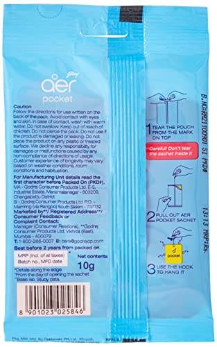 Aromatizante aer power pocket Jazmin Floral 10 g