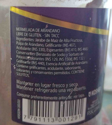 Mermelda de Arandano Emeth 454 g