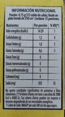 MAGGI Caldo Verdura X 6u.