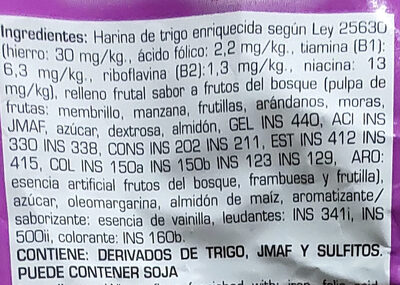 Pepas Frutos Del Bosque Terepin 300g