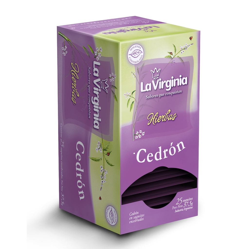 Té Cedrón La Virginia 25saq