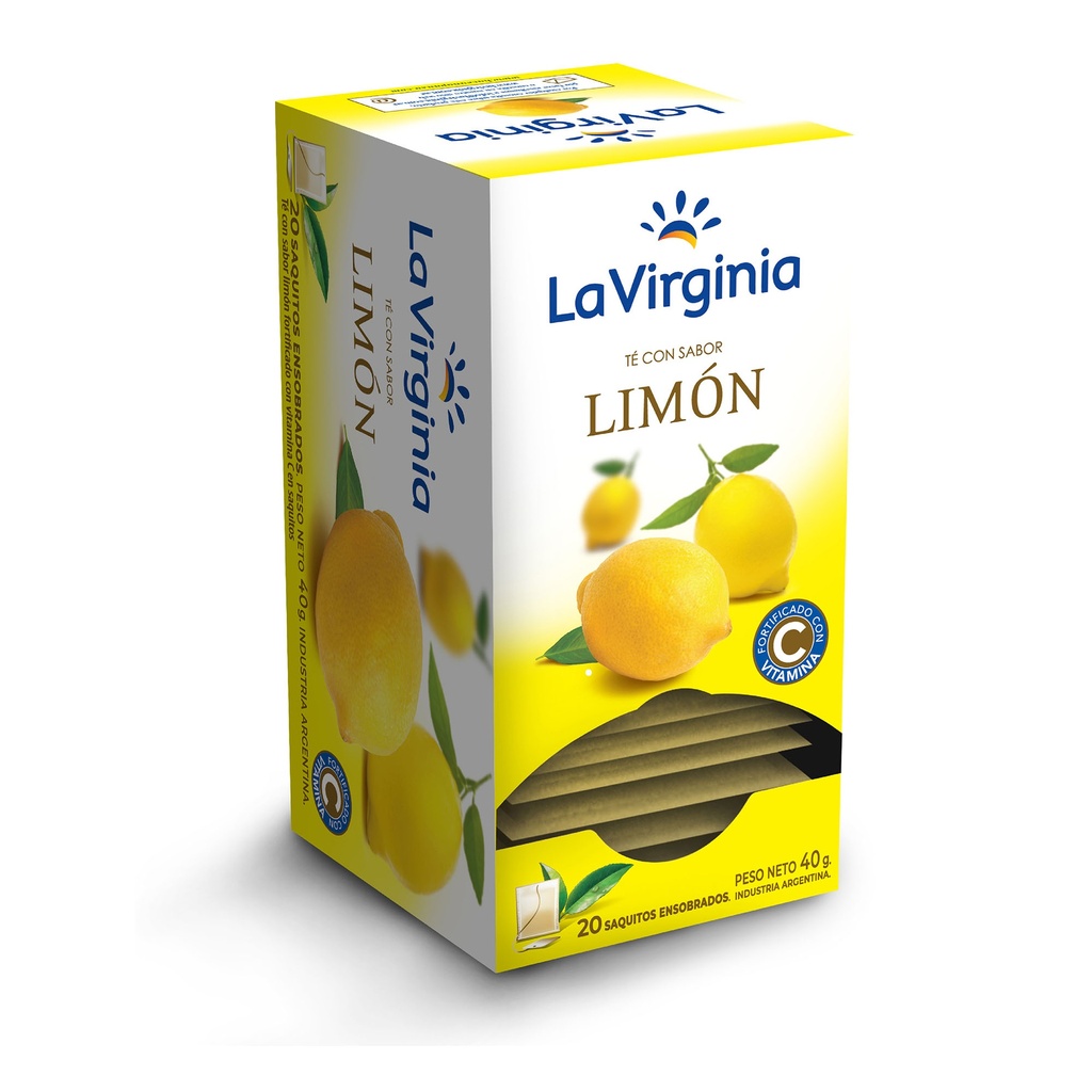 Té Limón La Virginia 20saq