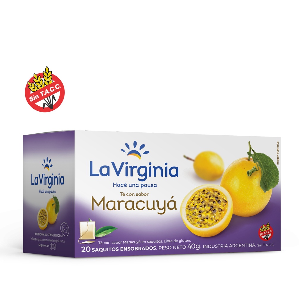 Té Maracuyá La Virginia 20saq