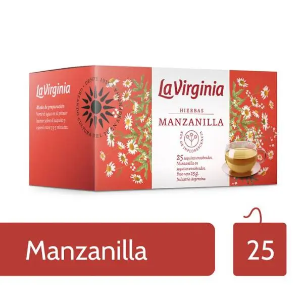Té Manzanilla La Virginia 25sq
