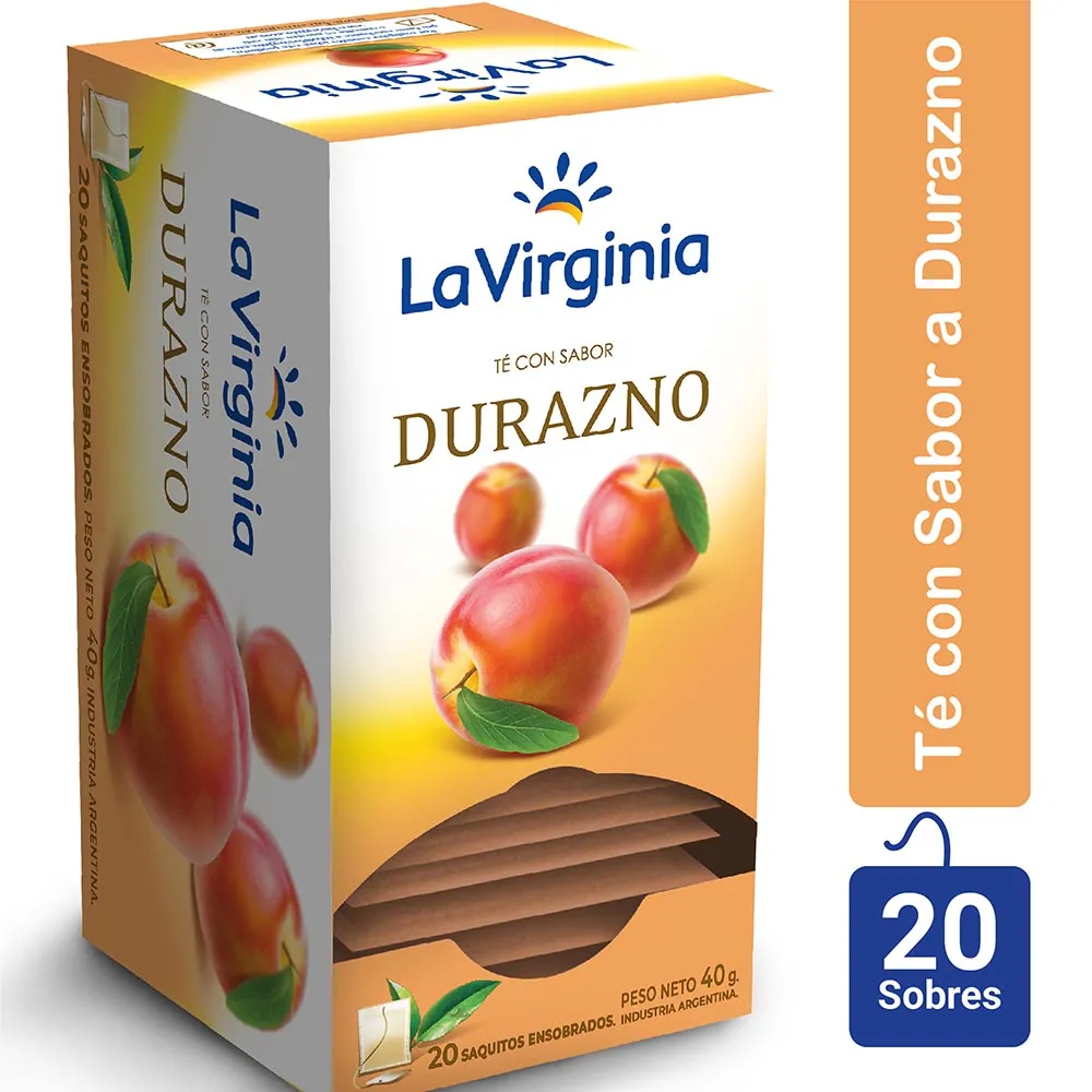 Té Durazno La Virginia 20saq
