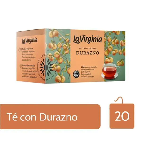 Té Durazno La Virginia 20saq