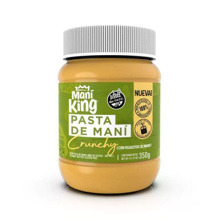 Pasta de Mani Crunchy Mani King 350g