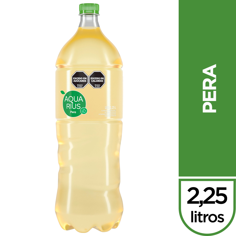 Agua Saborizada Pera Aquarius 2250 cc