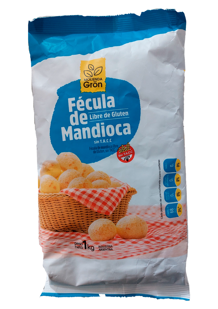 Fecula de Mandioca Molienda 1Kg