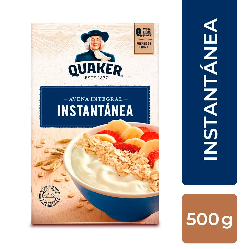 Avena Integral Instantanea Quaker 500 g