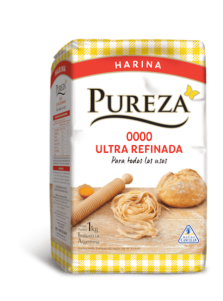 Harina 0000 Ultra Fina Pureza 1Kg