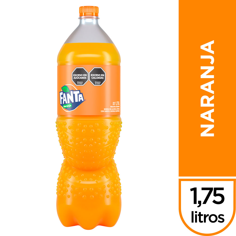 Gaseosa Fanta Naranja 1750cc