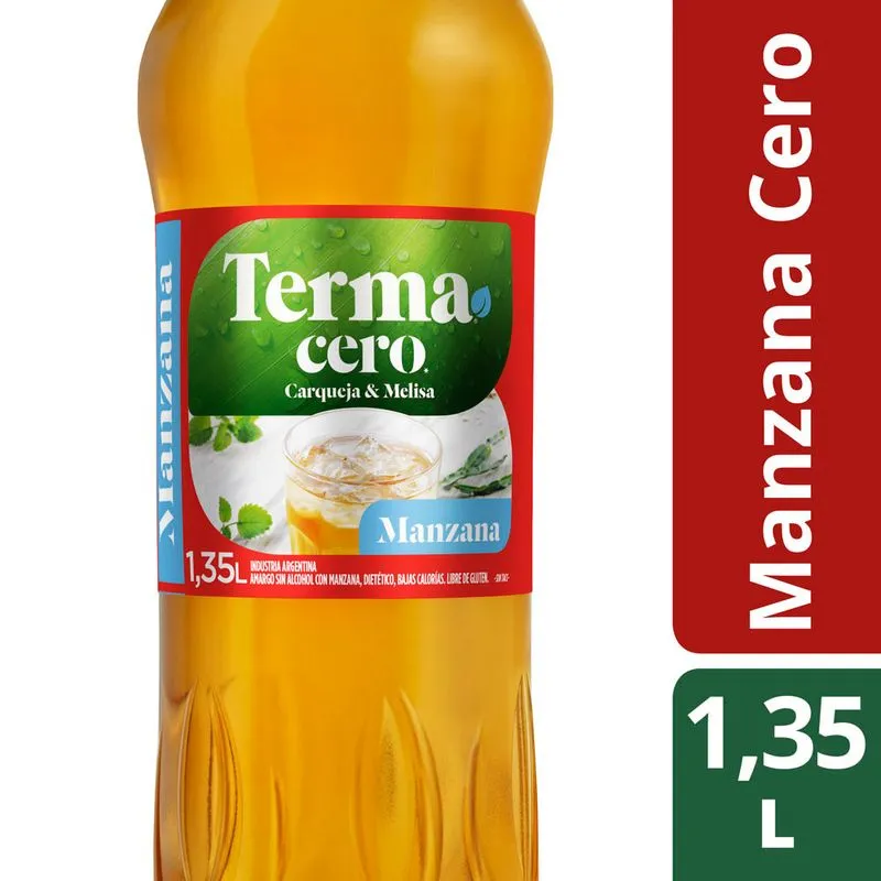Aperitivo Manzana Zero Sin Alcohol Terma 1350 cc