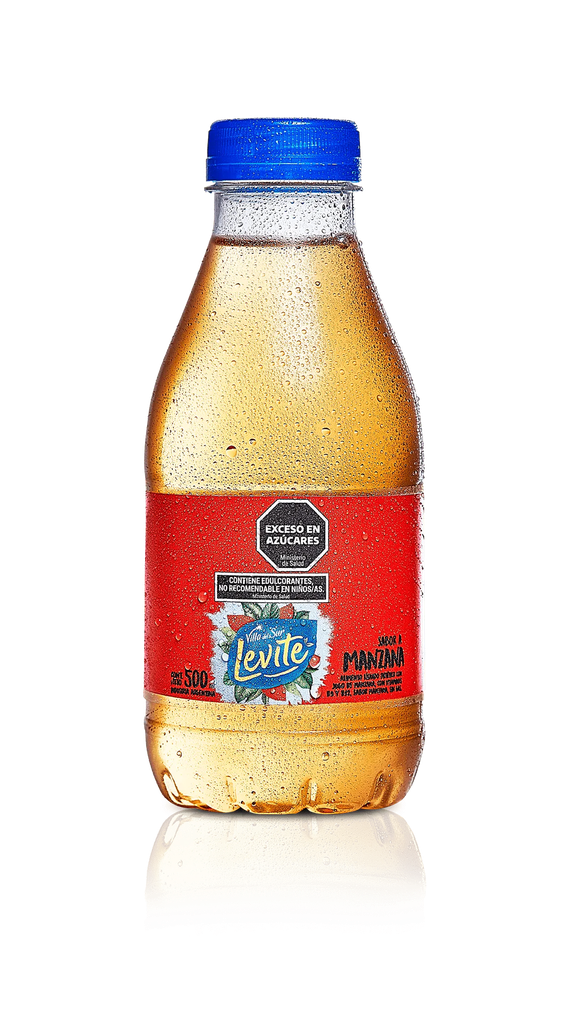 Agua Saborizada Manzana Levite 500 cc