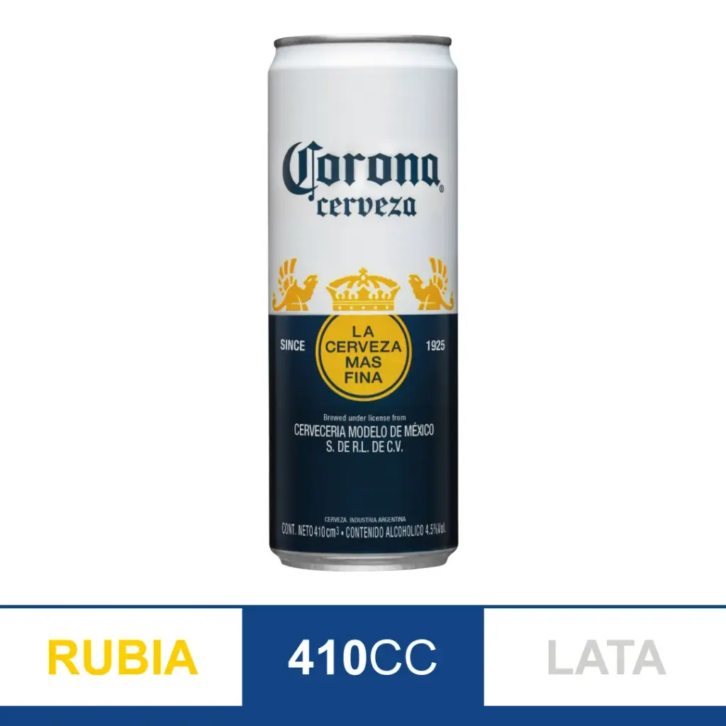 Cerveza Rubia Corona 473 ml