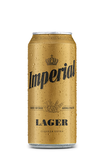 Cerveza Rubia Imperial Extra Lager Lata 473Ml
