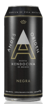 Cerveza Negra Andes Origen 473 cc
