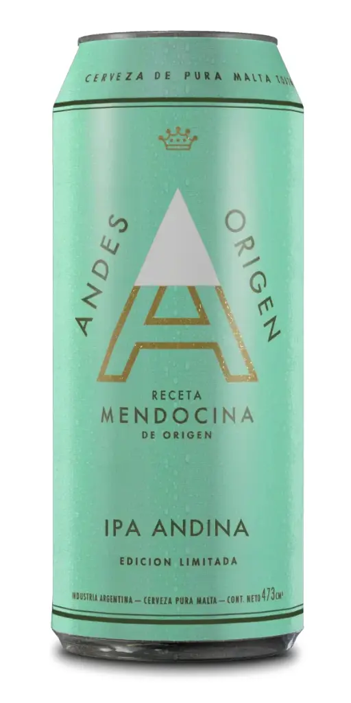 Cerveza Ipa Andes Origen 473cc