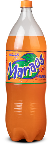Gaseosa Naranja Manaos 2250cc