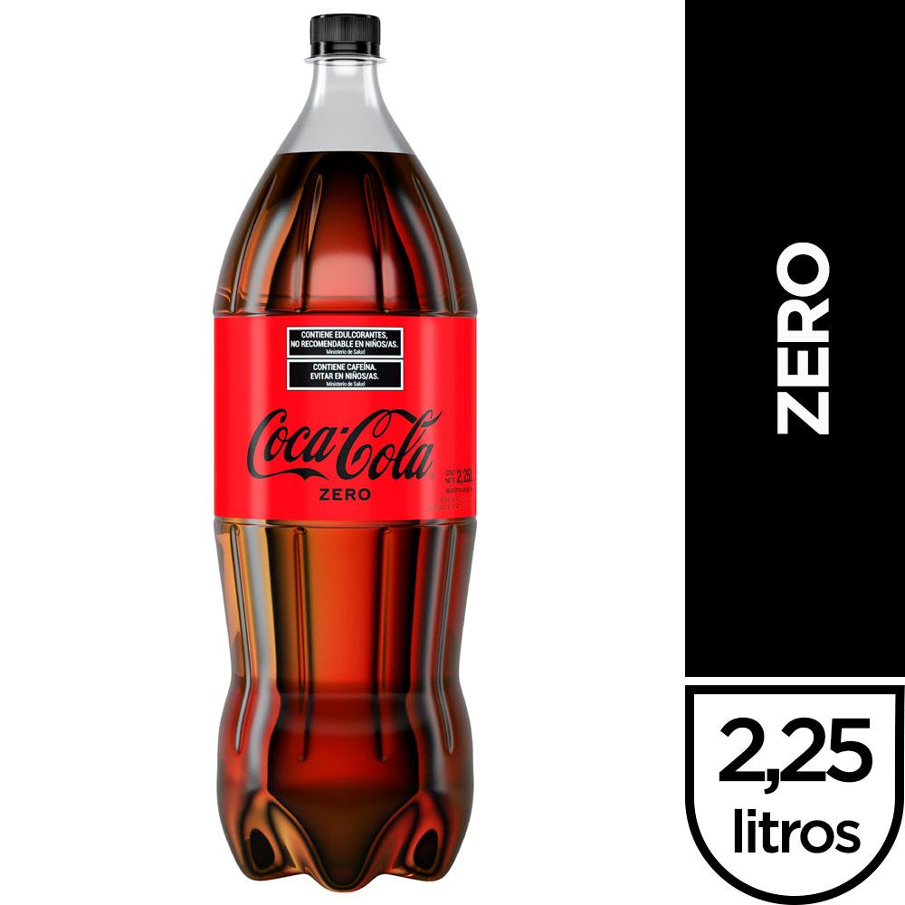 Gaseosa Coca Cola Zero 2250 cc