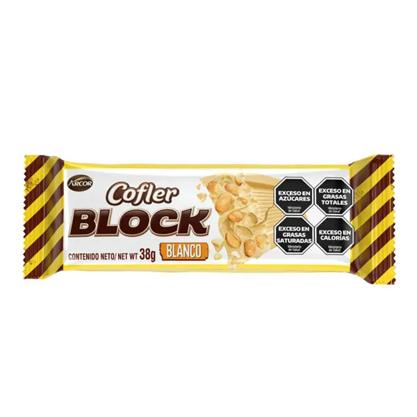 Chocolate Blanco Block 38 g