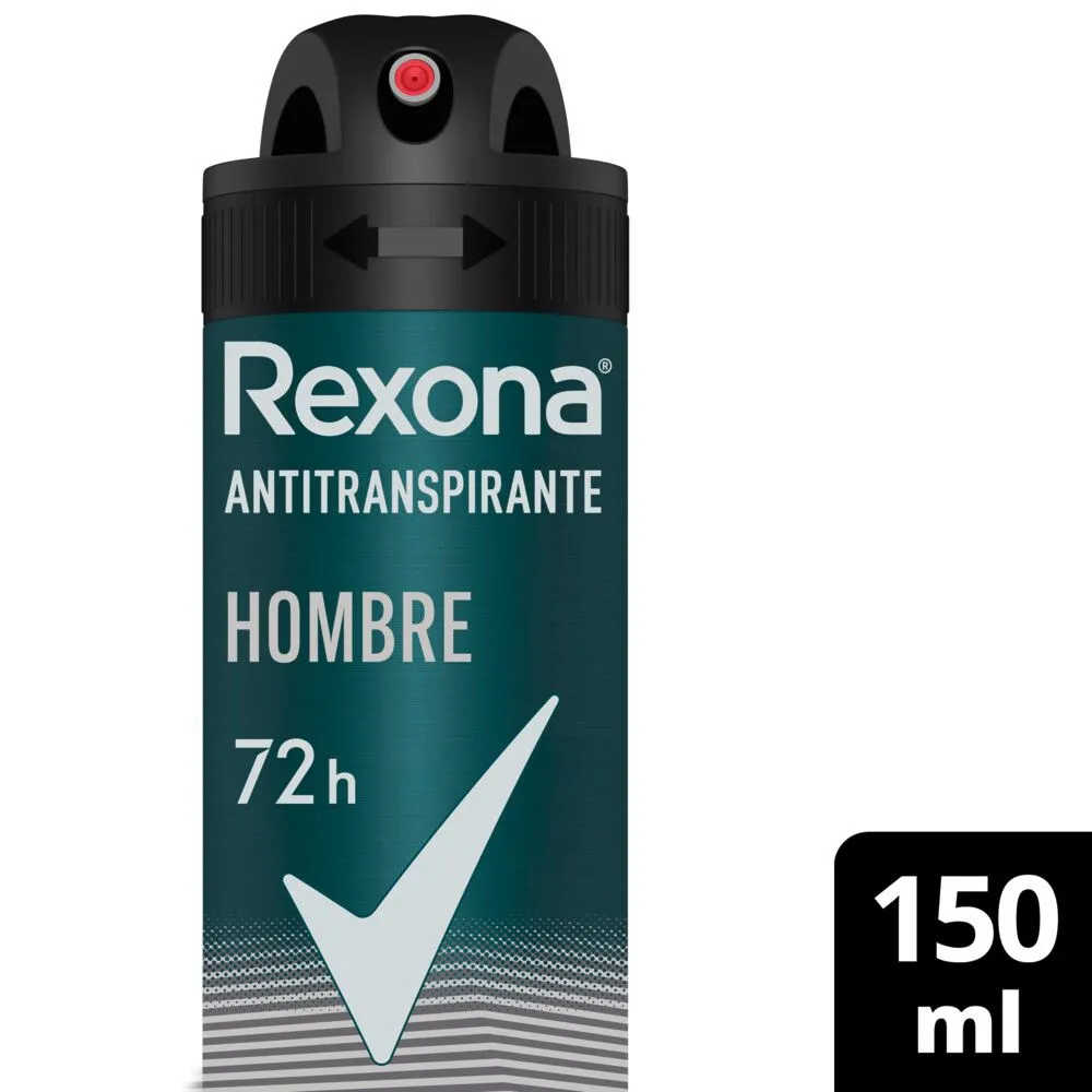 Desodorante antitranspirante rexona hombre 150cm3