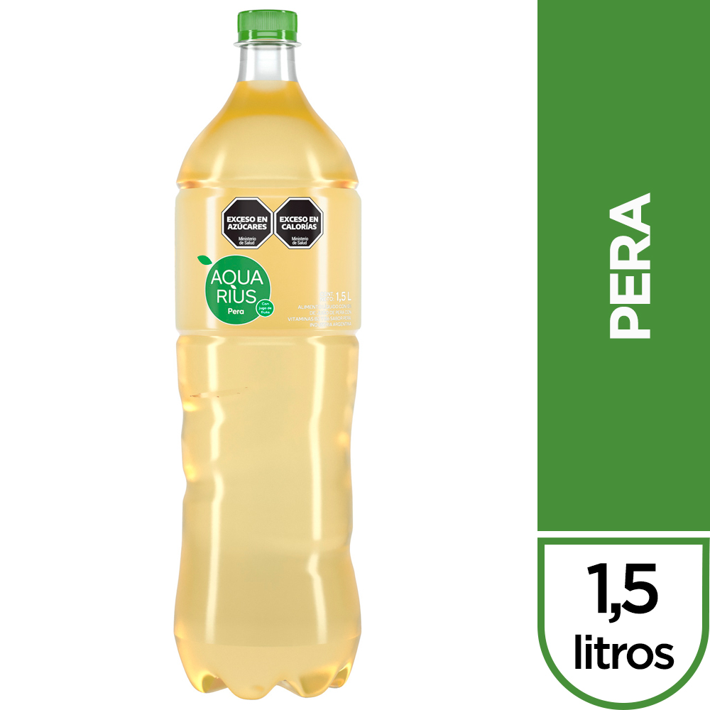 Agua Saborizada Pera Aquarius 1500 cc