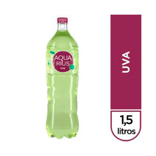 Agua Saborizada Uva Aquarius 1500Ml