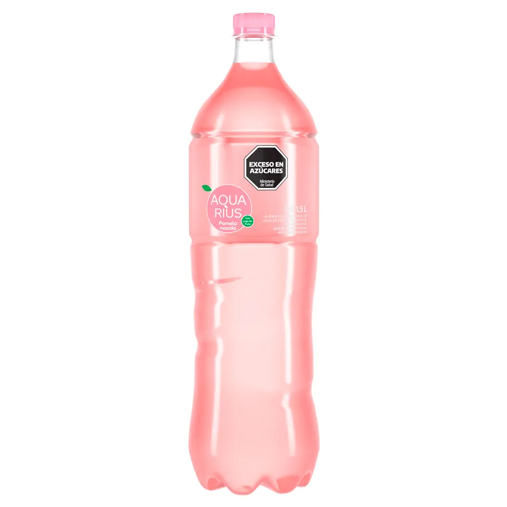 Agua Saborizada Pomelo Rosado Aquarius 1.5Ml