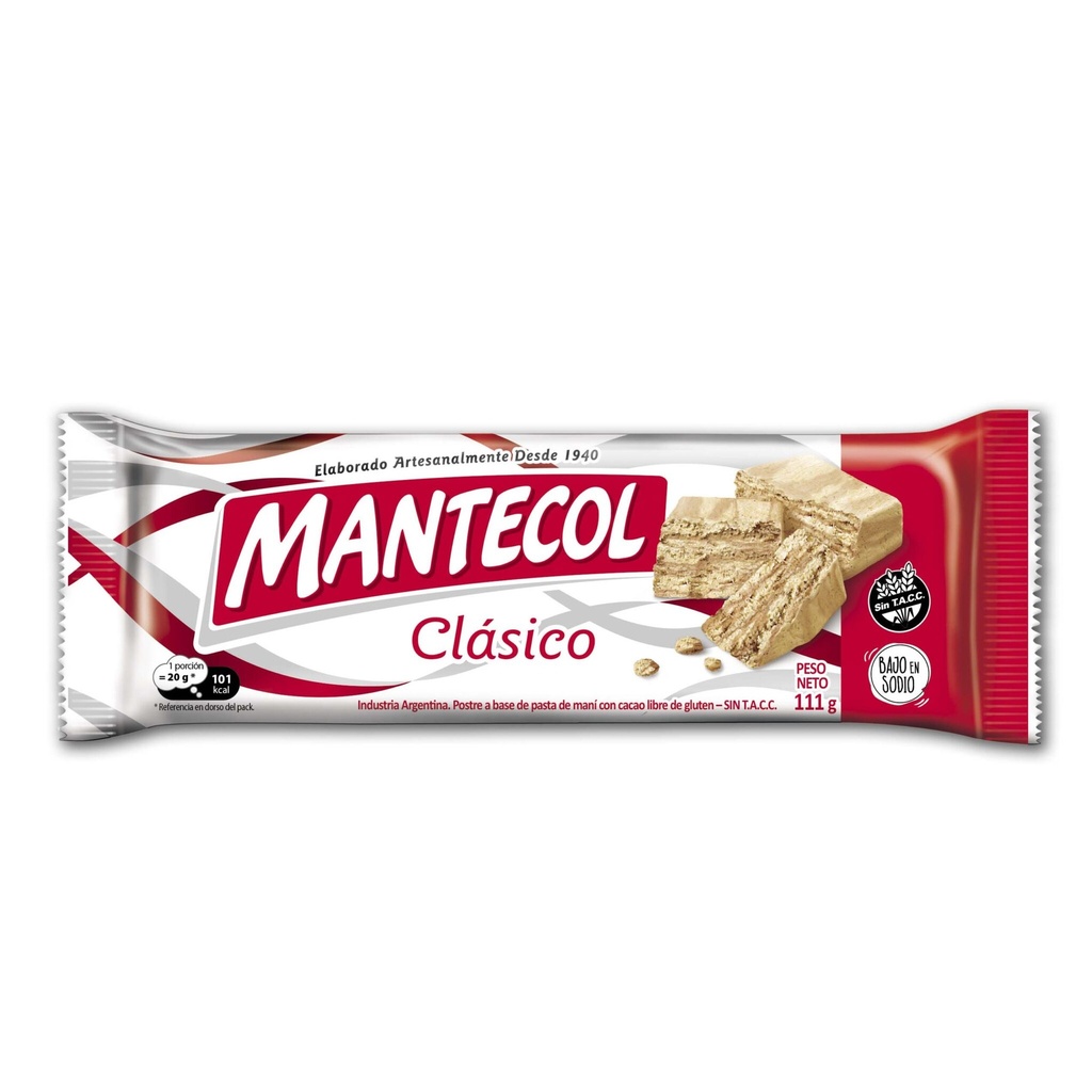 Mantecol bajo en sodio 111 Gr.