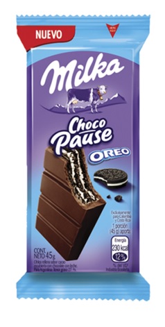 Chocolate Chocopause Oreo Milka 45 g