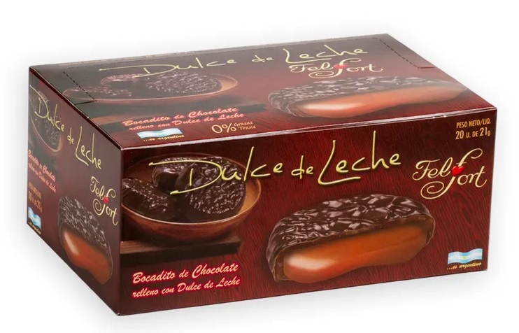 Medallón Dulce De Leche Felfort 21g