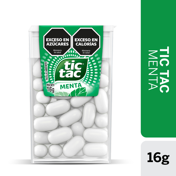 Pastillas Sabor Menta Tic Tac 16 g
