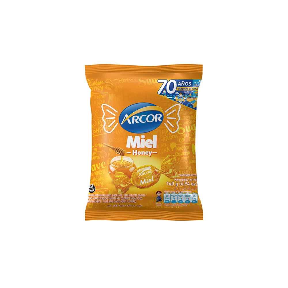 Caramelos Miel Relleno 140 g