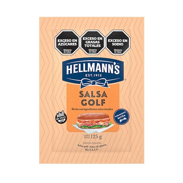 Salsa Golf Hellmanns 125g