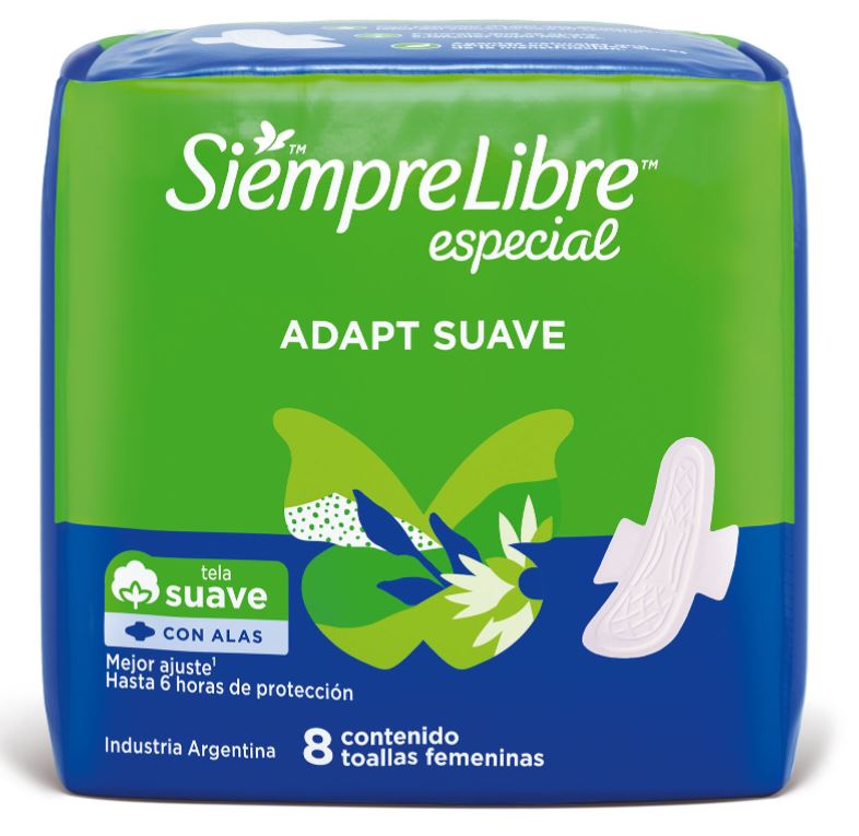 Toallas Suave Siempre Libre 8u