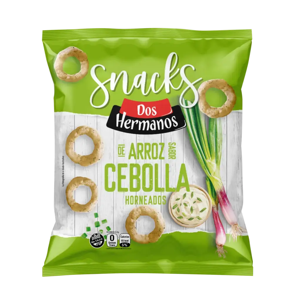 Aritos Cebolla Dos Hermanos 80 g