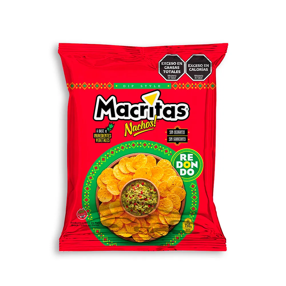 Nachos Redondo Macritas 150 g