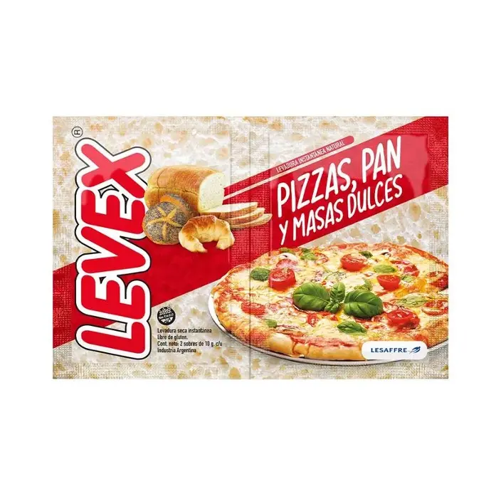 Levadura en Polvo Levex 10g c/u