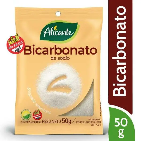 Bicarbonato de Sodio Alicante 50g