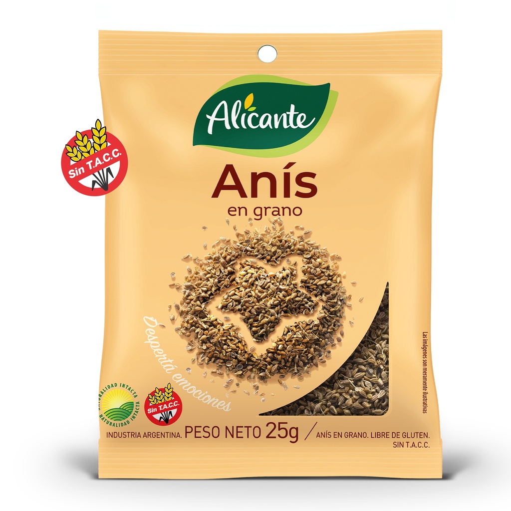 Anís en Grano Alicante 25g