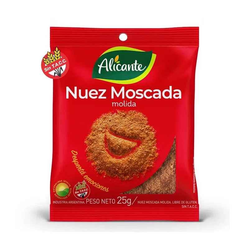 Nuez Moscada Molida Alicante 20g