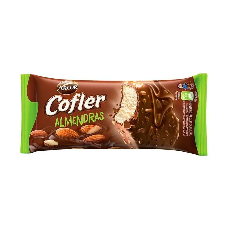 Helado con Almendra Cofler Arcor 80 ml