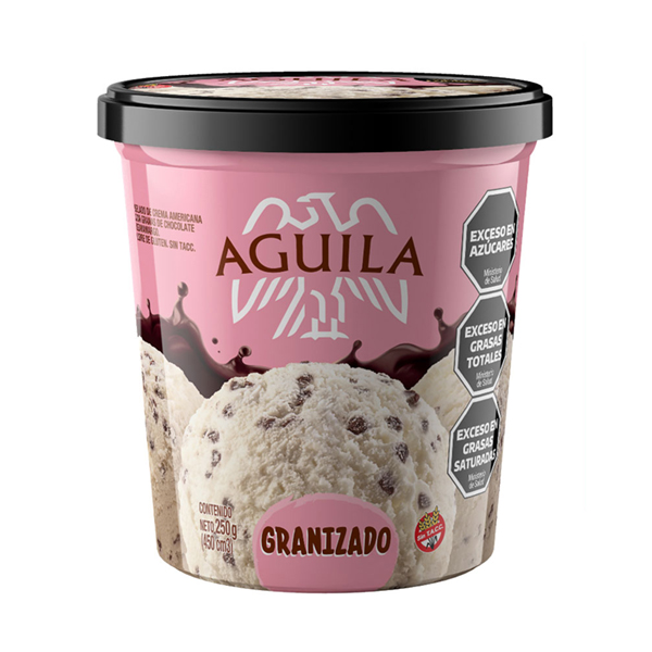 Pote Gelato Granizado Aguila 450cc