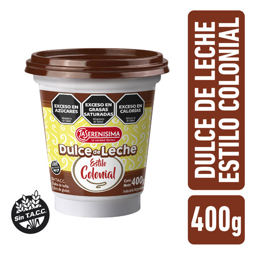 Dulce de Leche Colonial La Serenísima 400g