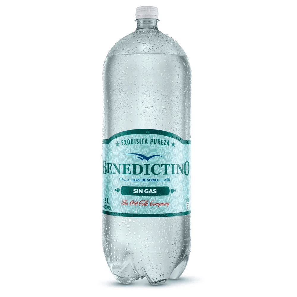 Agua Sin Gas Benedictino 3000 cc