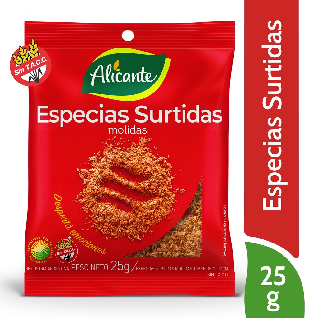 Especias Surtidas Alicante 25g
