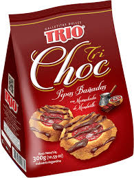 Galletitas Pepas Trichoc Trio 300 g