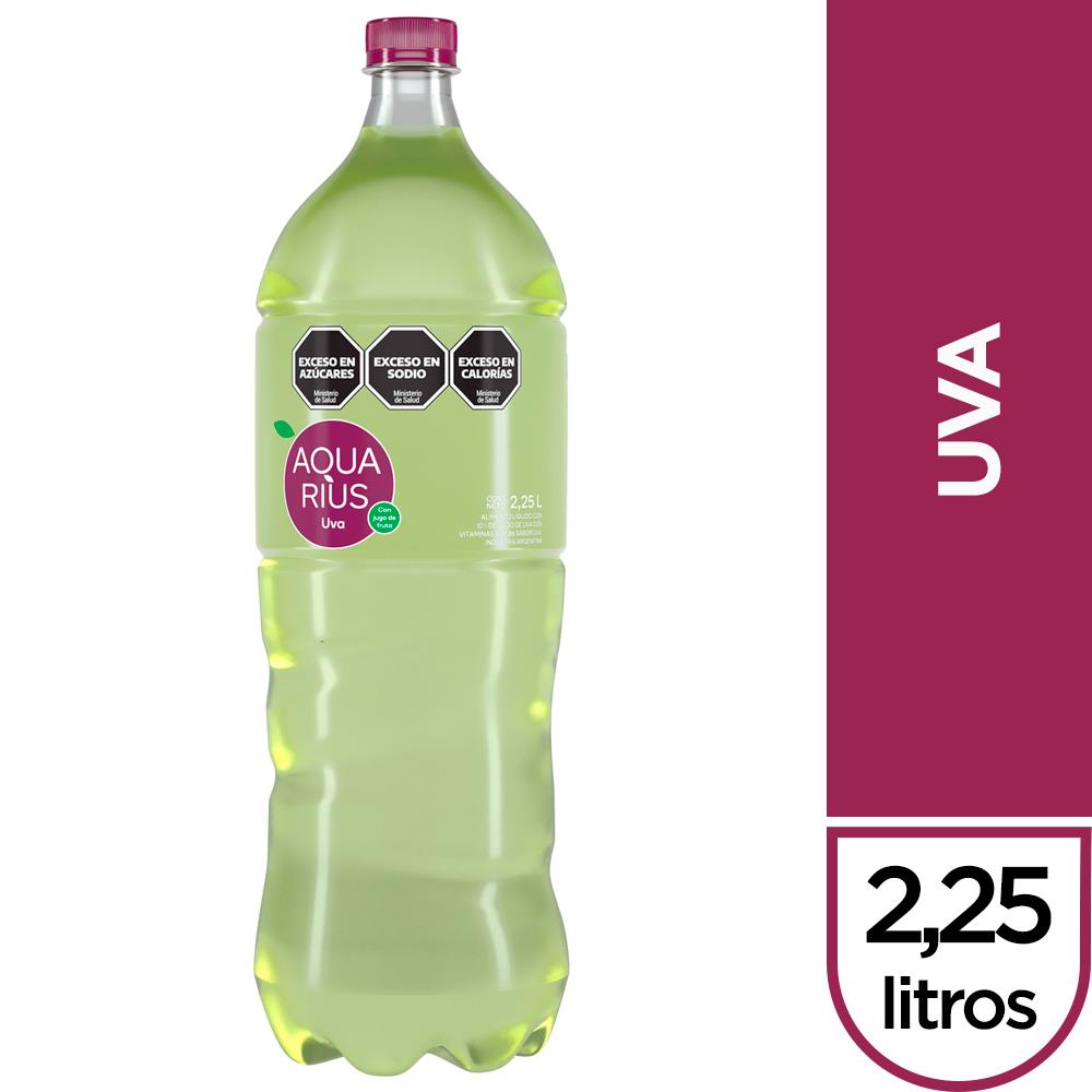 Agua Saborizada Uva Aquarius 2250cc