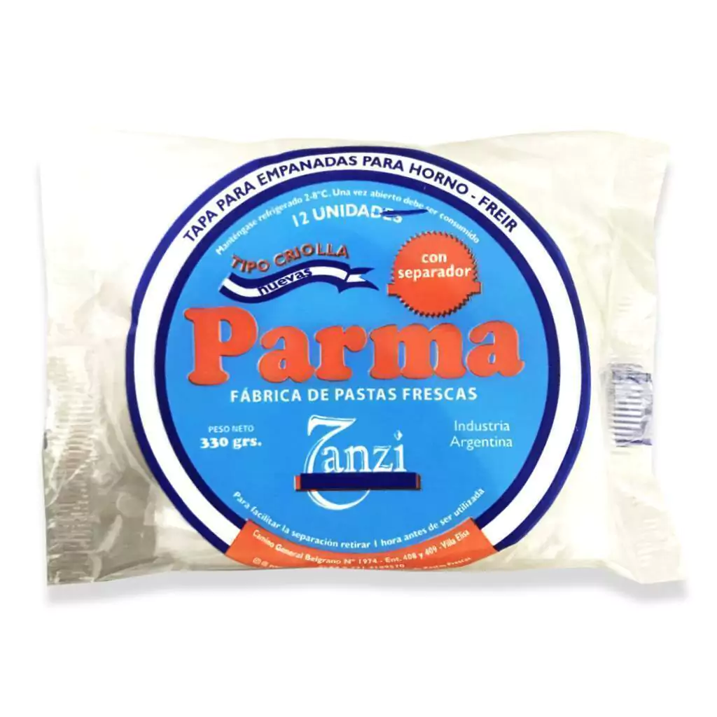 Tapa De Empanada Criolla Parma 340g
